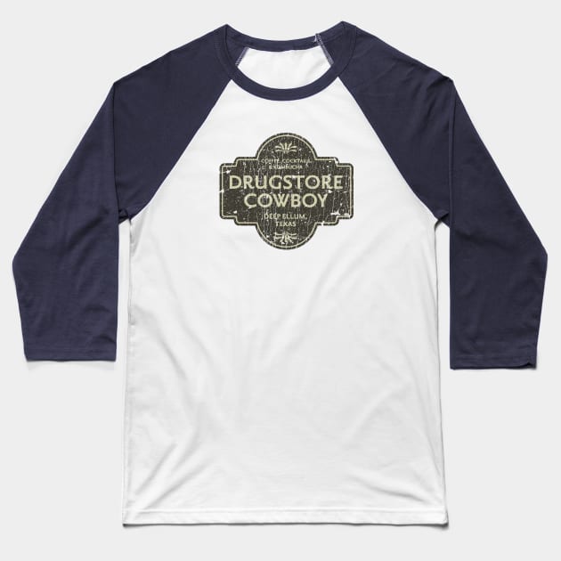 Drugstore Cowboy Baseball T-Shirt by JCD666